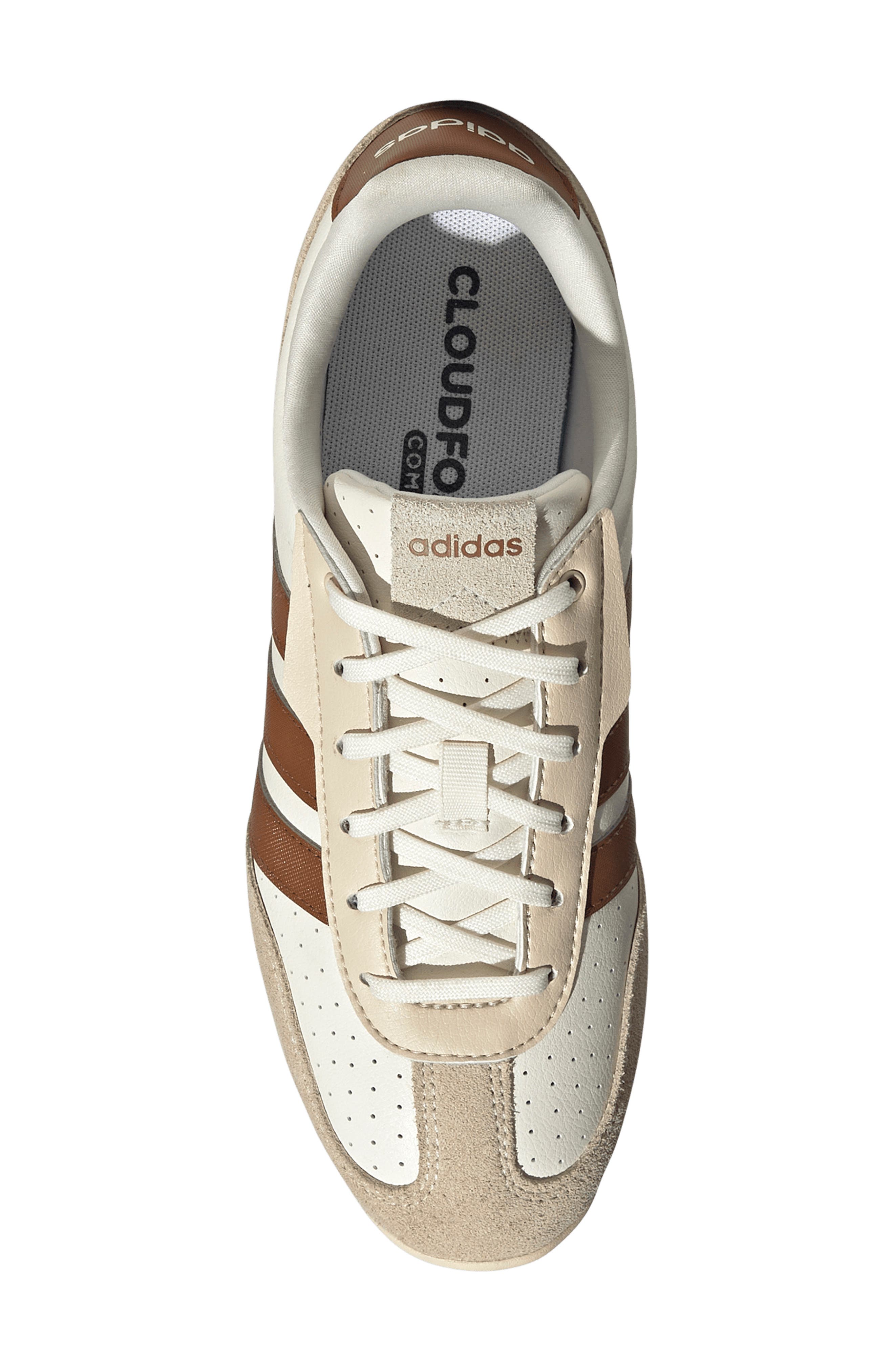 Barreda Sneaker, Alternate, color, OFF WHITE/ BRONZE/ VANILLA