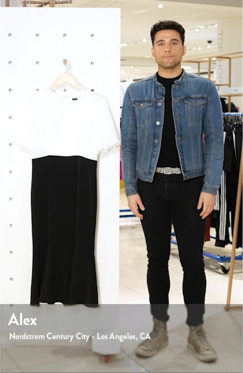 Faux Two-Piece Dress, sales video thumbnail