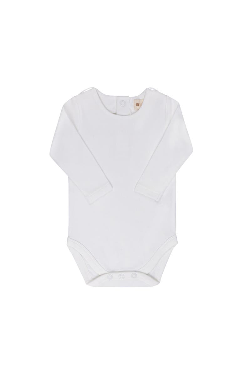 Ely's & Co. Modal Bodysuit - Crew Neck, Main, color, White