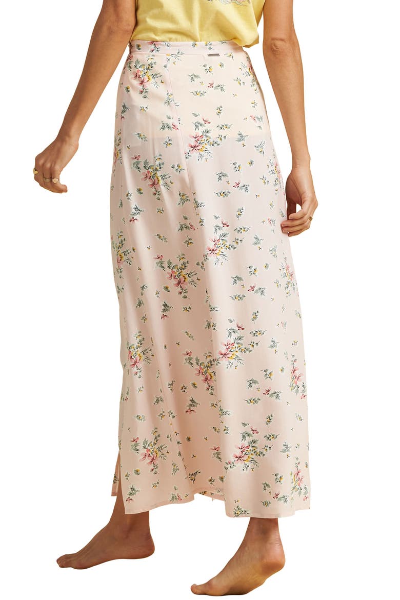 x The Salty Blonde Peachy Keen Maxi Skirt, Alternate, color, PEO-PEONY