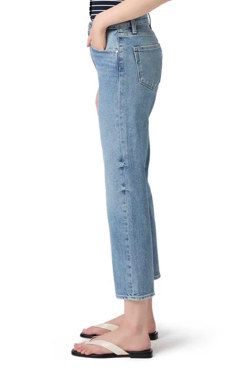 PAIGE Morgan Mid Rise Ankle Straight Leg Jeans, Alternate, color, Costar