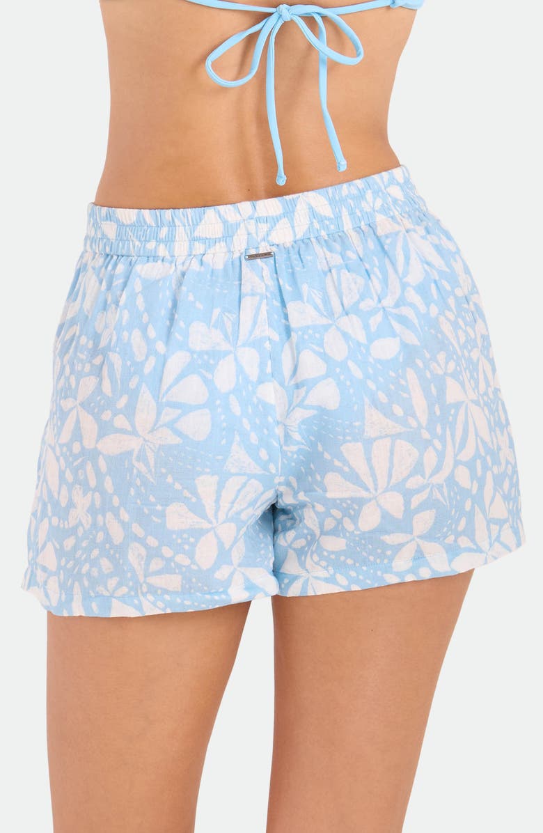 Volcom Funtastical Gauze Shorts, Alternate, color, Blue