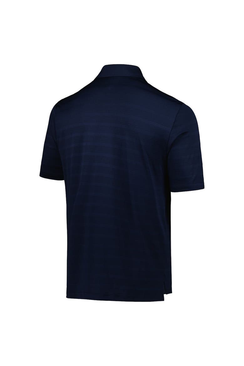 Men's Champion Navy Lehigh Valley IronPigs Textured Solid Polo, Alternate, color, Navy