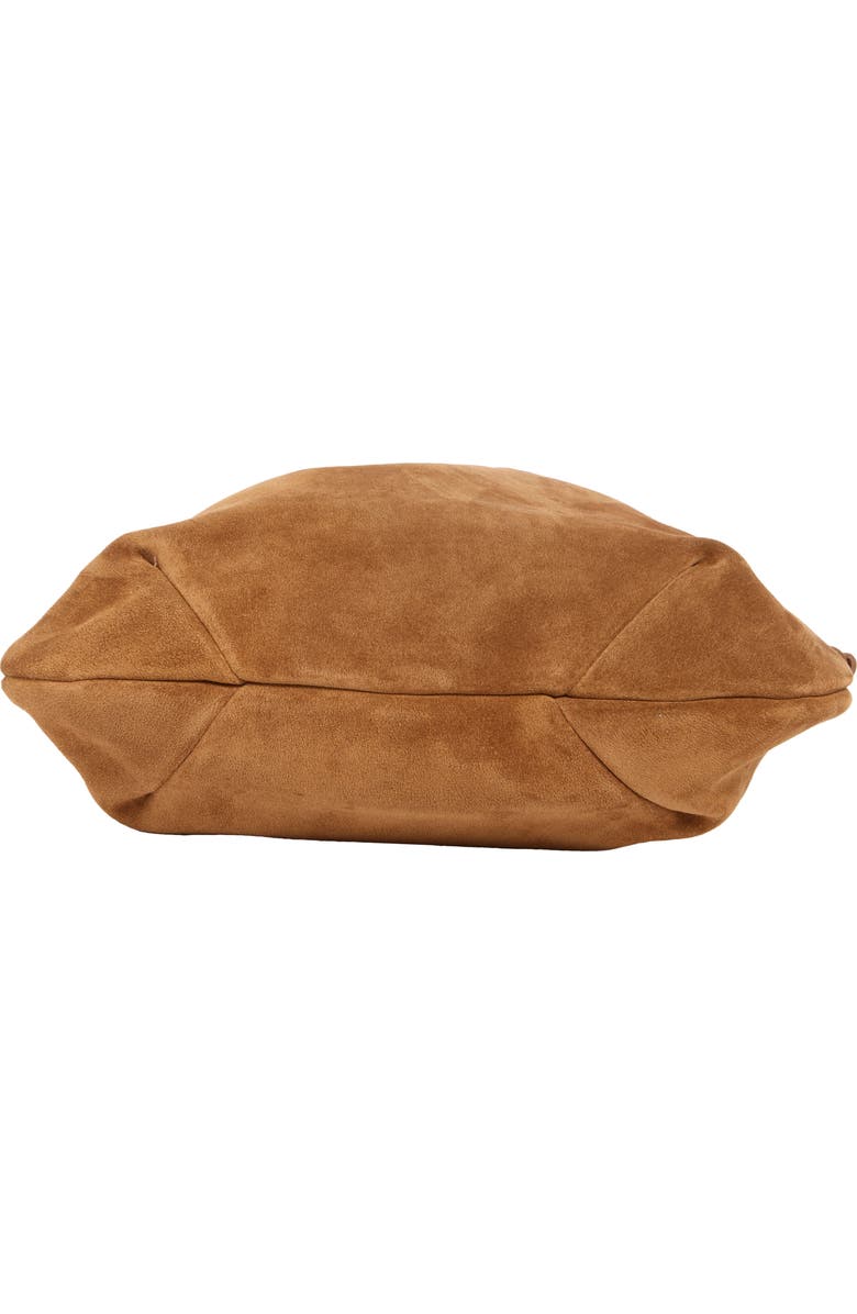 LIFFNER Charm Suede Bucket Bag, Alternate, color, Saddle Brown