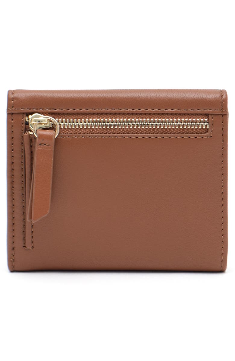 Thacker Skylar Leather Wallet, Alternate, color, Fawn