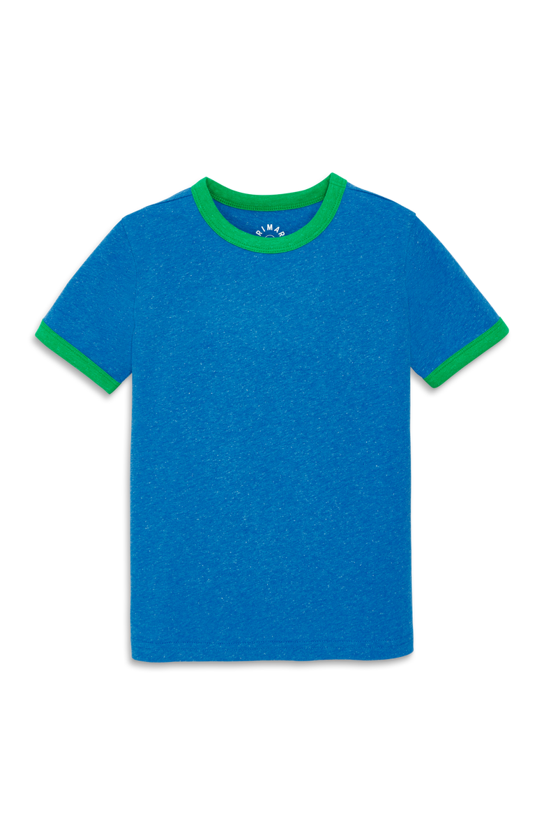 Primary Kids Heathered Ringer Tee, Main, color, 