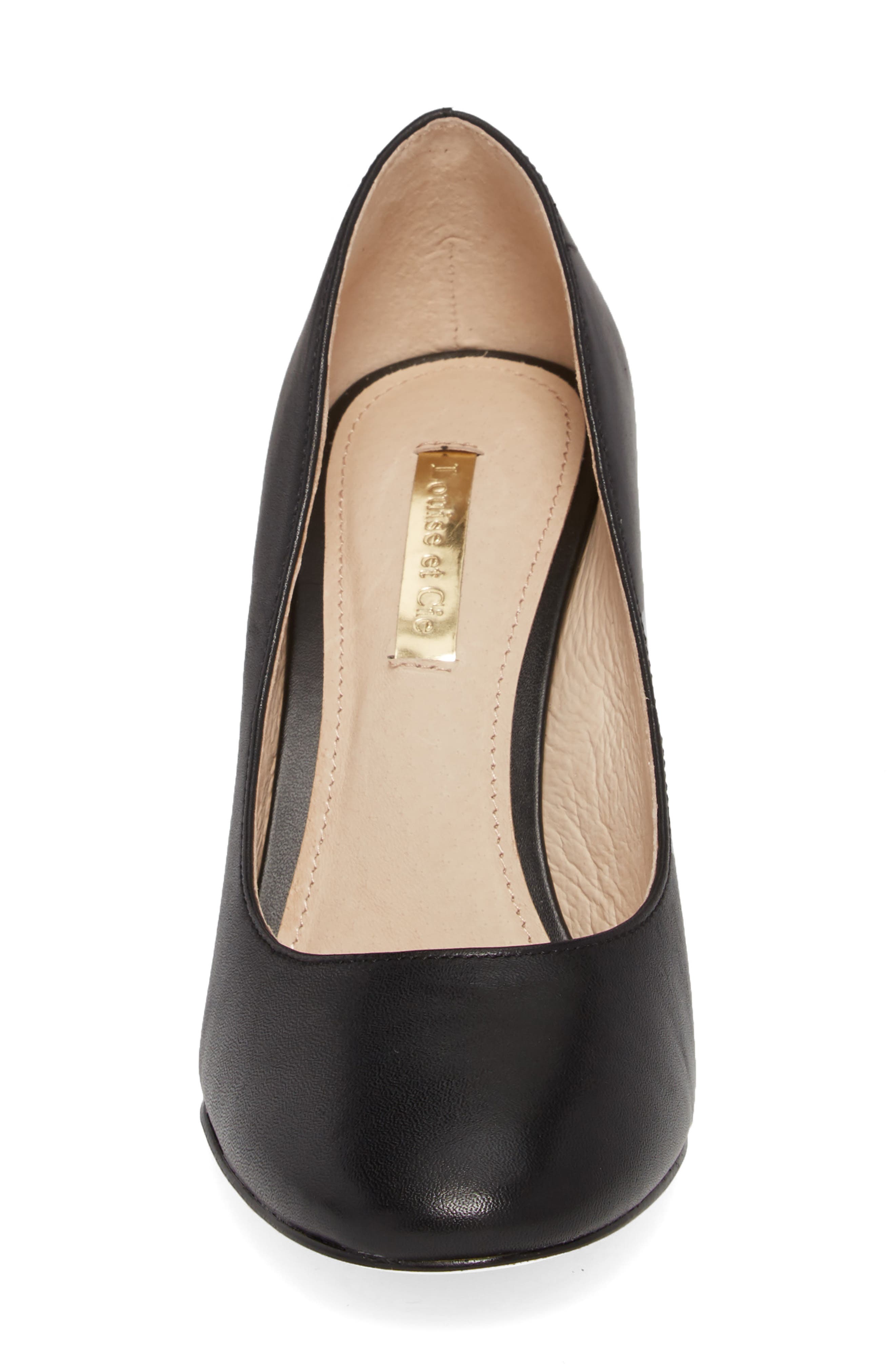 Jayant Pump, Alternate, color, BLACK LEATHER