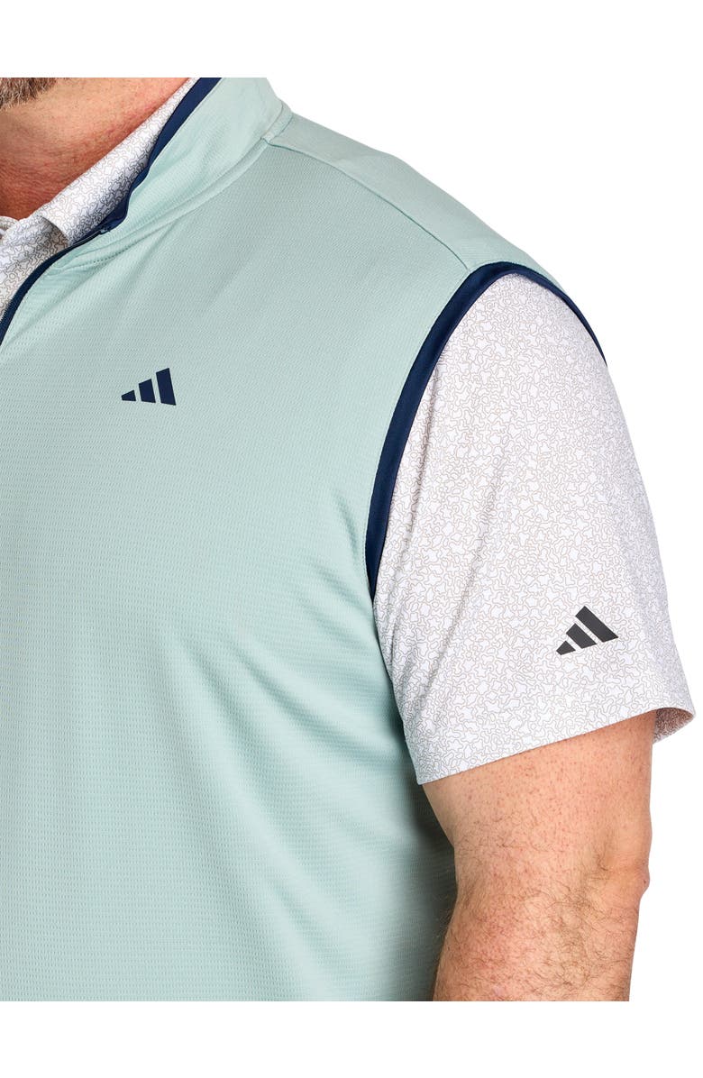 adidas Big & Tall Lightweight Performance Vest, Alternate, color, Wonder Sage
