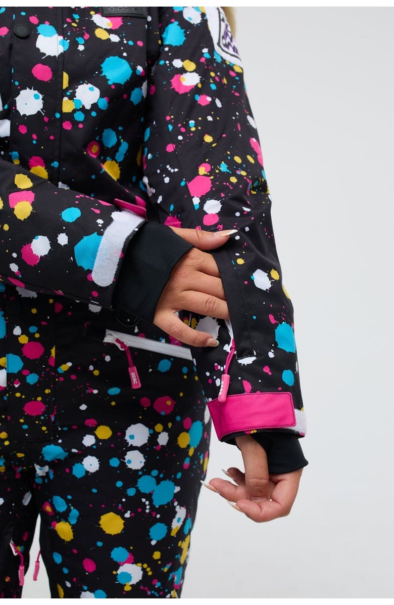 OOSC Catalina Wine Mixer - Shaped Women's Ski Suit, Alternate, color, Multi-Colour