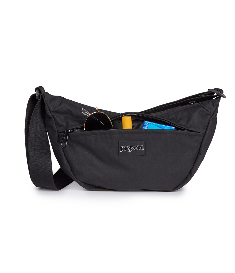 Jansport Unphased Crossbody Small, Alternate, color, Black