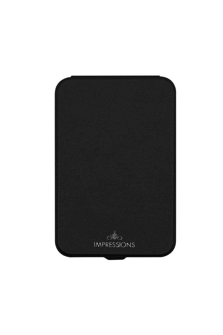 Touch Tablet Mini Tri-Tone LED Makeup Mirror, Alternate, color, Black