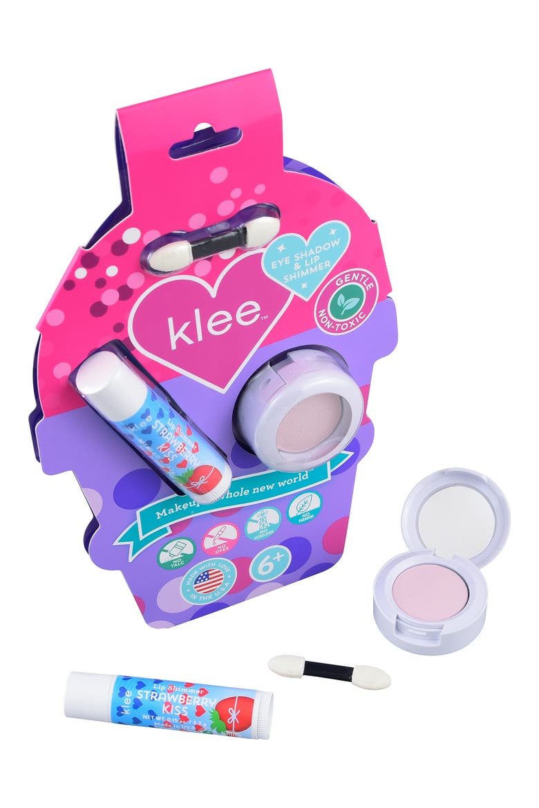 Candy Shimmer Eye Shadow & Lip Shimmer Kit, Main, color, PINK