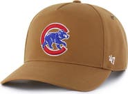 CARHARTT X 47 Men's Carhartt x '47  Brown Chicago Cubs Hitch Adjustable Hat