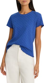 NZT by NIC+ZOE Cotton Lace T-Shirt