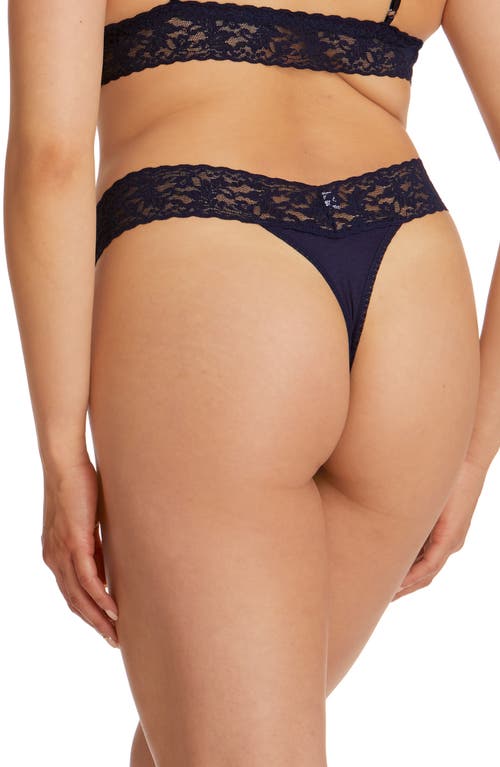 Hanky Panky Stretch Supima® Cotton Low Rise Thong