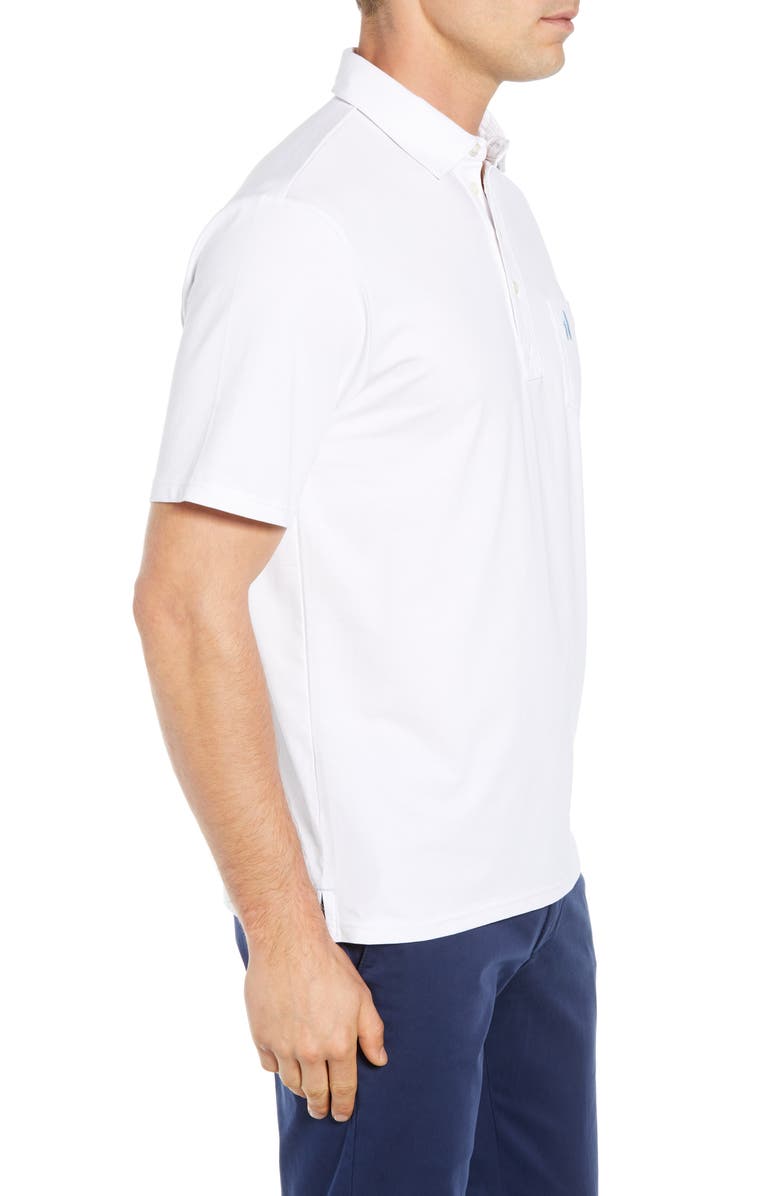 johnnie-O The Original Regular Fit Polo, Alternate, color, White