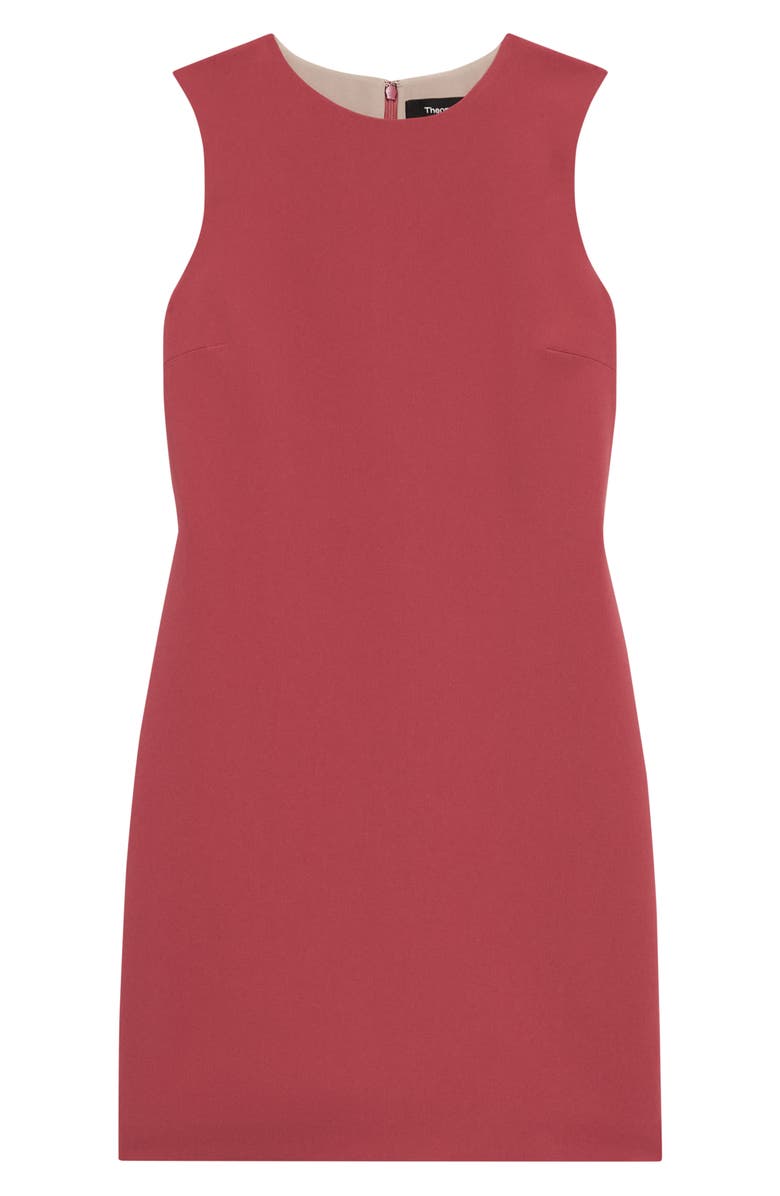 Theory Classic Column Dress, Alternate, color, Deep Rose
