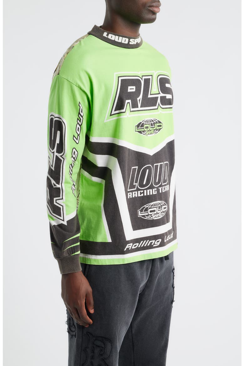 Raceday Cotton Jersey, Alternate, color, GREEN