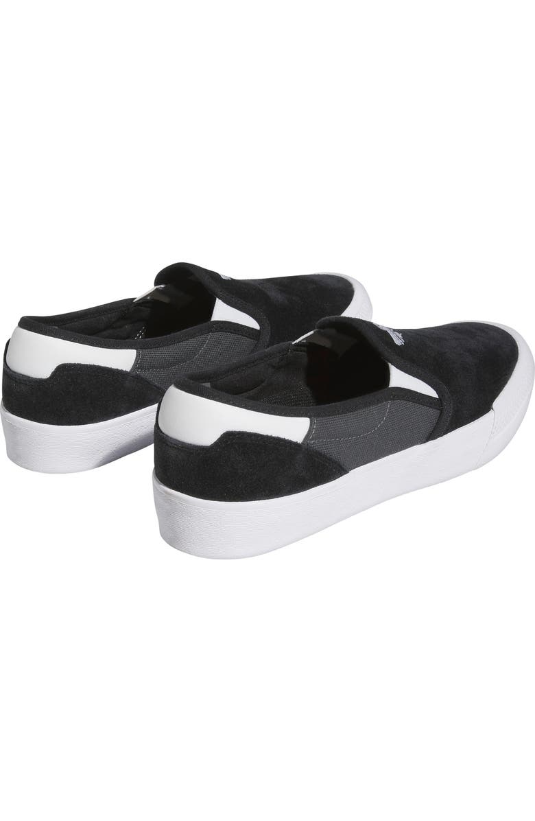 adidas Shmoofoil Slip-On Sneaker, Alternate, color, Black/ Grey/ White