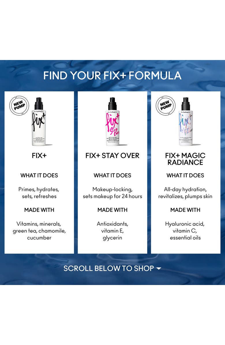 MAC Cosmetics Prep + Prime Fix+ Face Primer & Makeup Setting Spray, Alternate, color, 