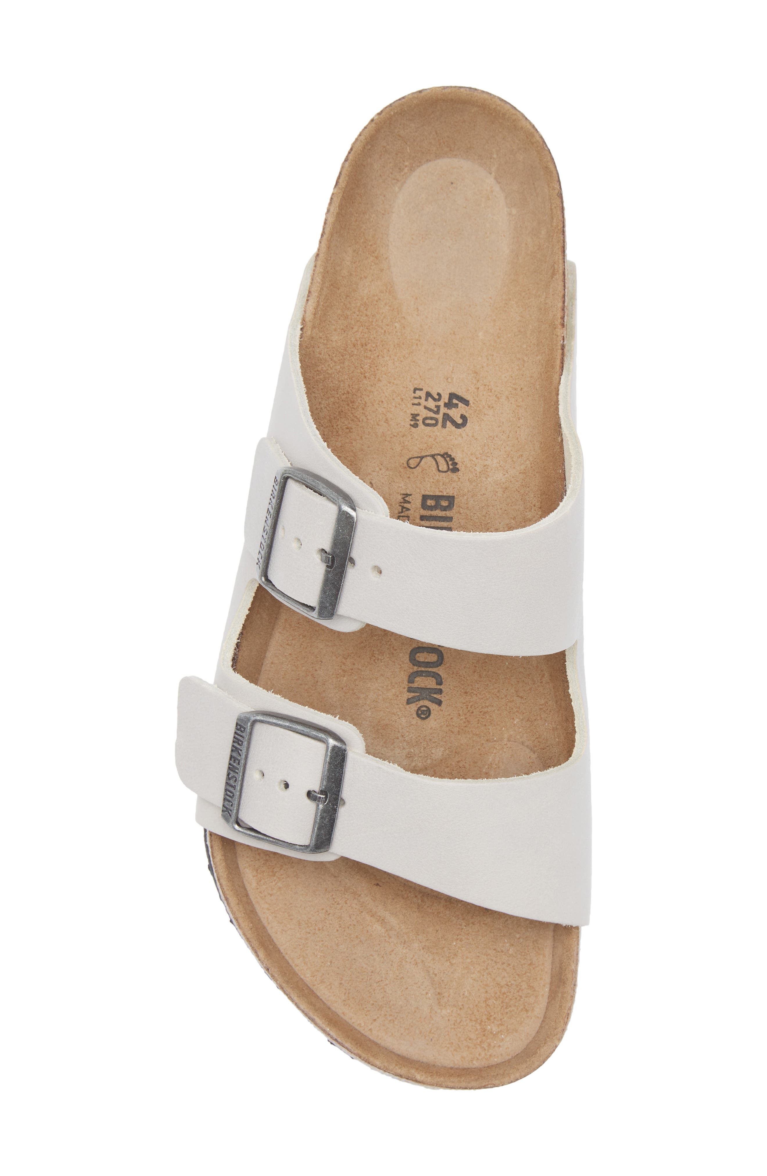 Birkenstock Arizona Vintage Bold Grip Sandal, Alternate, color, Mineral Gray
