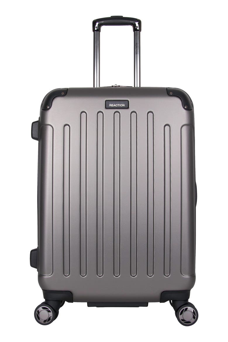 Renegade Lightweight Hardside Expandable Spinner Luggage, Main, color, SILVER