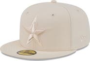 New Era Men's New Era Cream Dallas Cowboys Color Pack 59FIFTY Fitted Hat