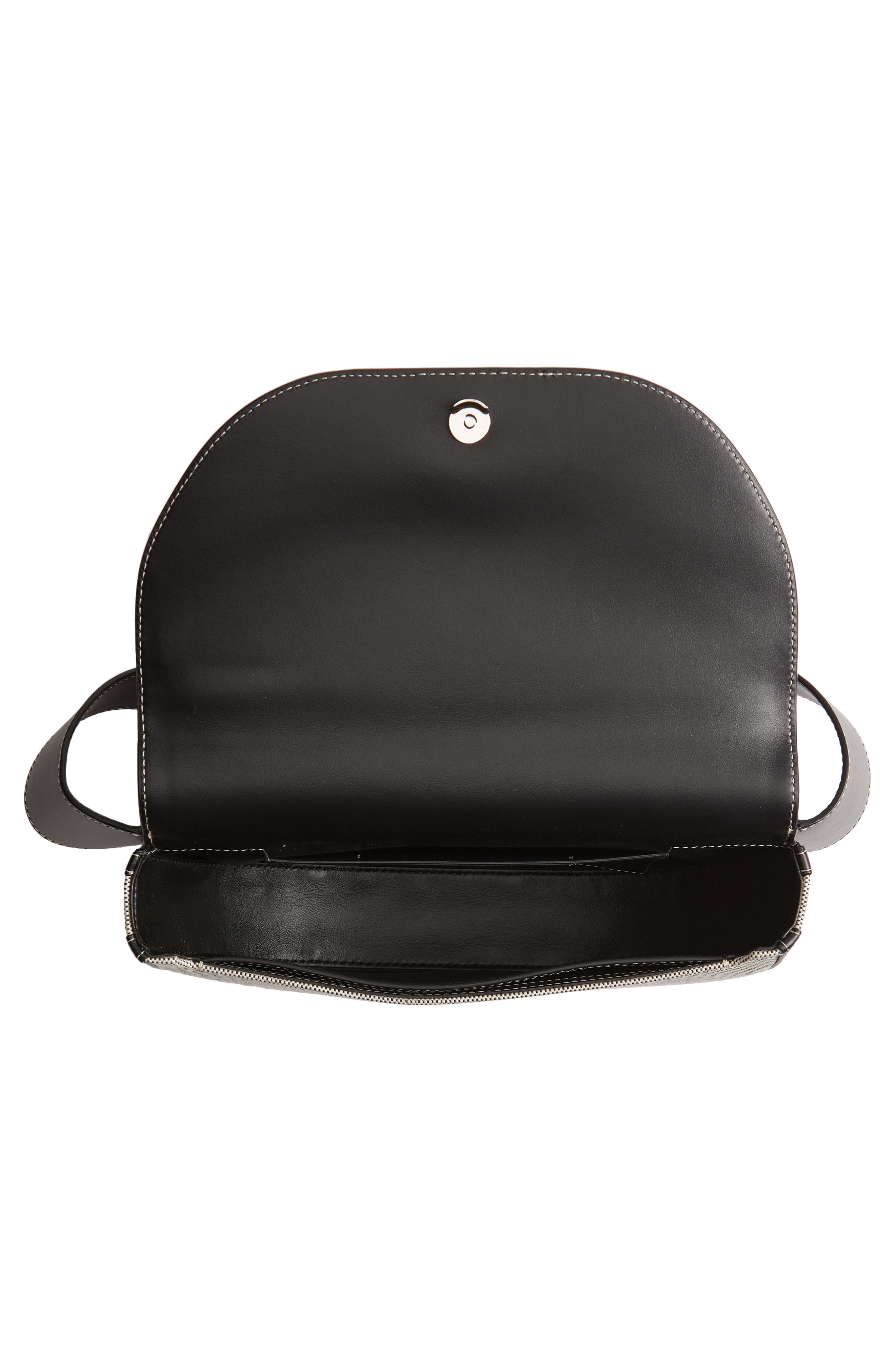 Burberry Olympia Horseferry Print Canvas Belt Bag, Alternate, color, 