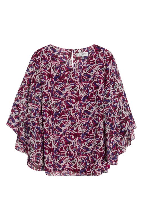 Kasper Ruffle Sleeve Top