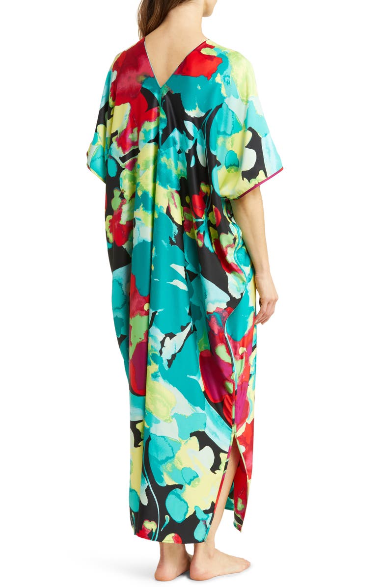 Natori Suisai Charmeuse Caftan Nightgown, Alternate, color, 