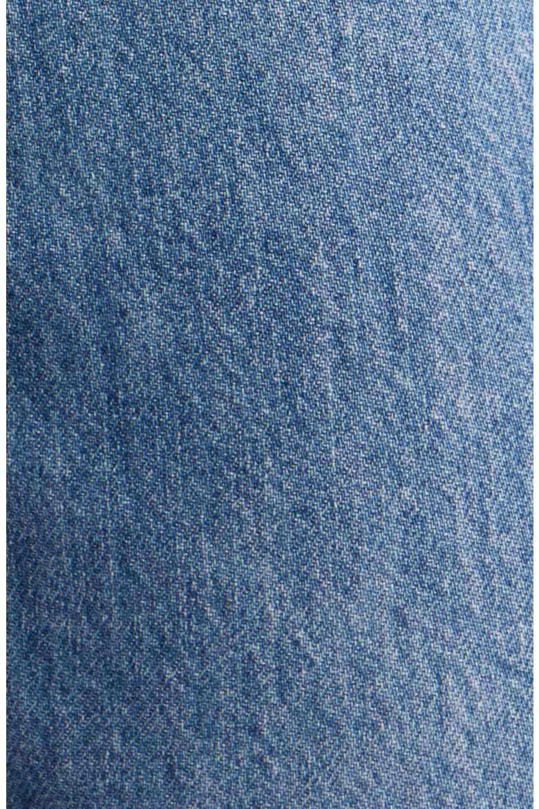 Ada High Waist Straight Leg Jeans, Alternate, color, DARK BLUE