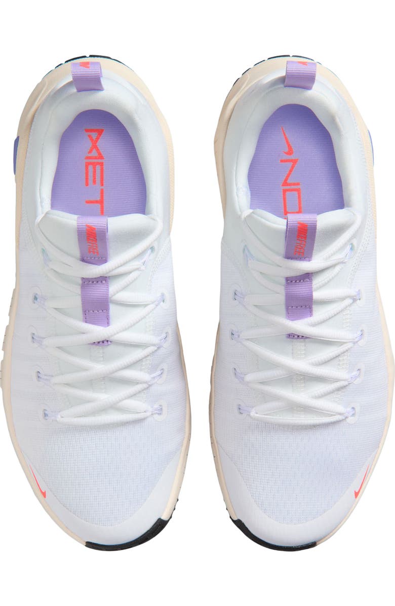 Nike Free Metcon 6 Training Shoe, Alternate, color, White/ Hot Lava/ Violet