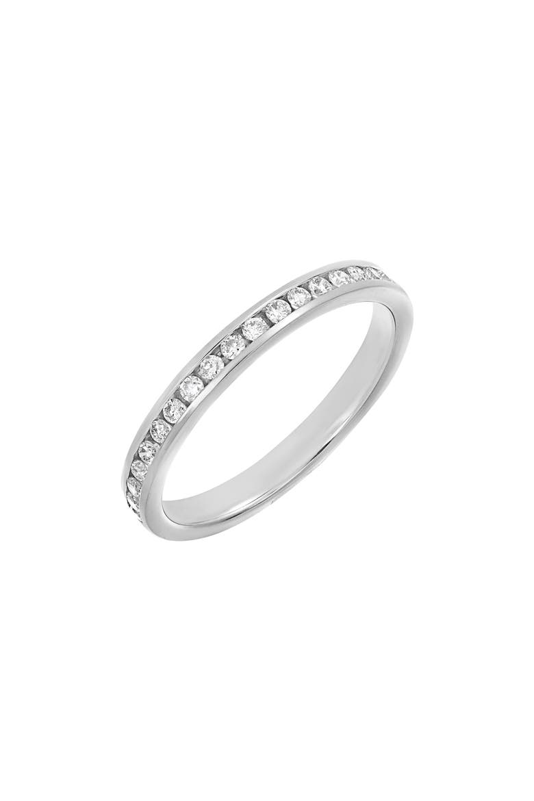 Diamond Stackable Ring - 0.23ct. (Nordstrom Exclusive), Main, color, 14K WHITE GOLD