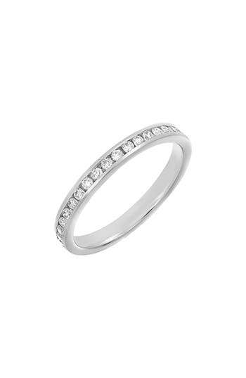 Carriere Jewelry Carrière Jewelry Diamond Stackable Ring In 14k White Gold
