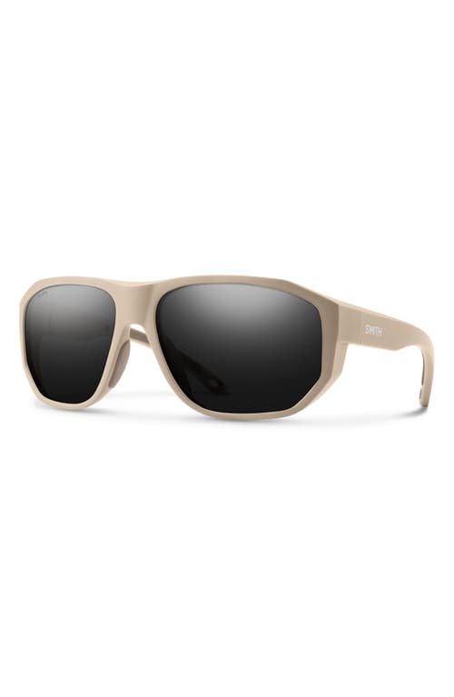 Smith Outrigger 61mm Chromapop™ Polarized Sunglasses In Matte Summit/black