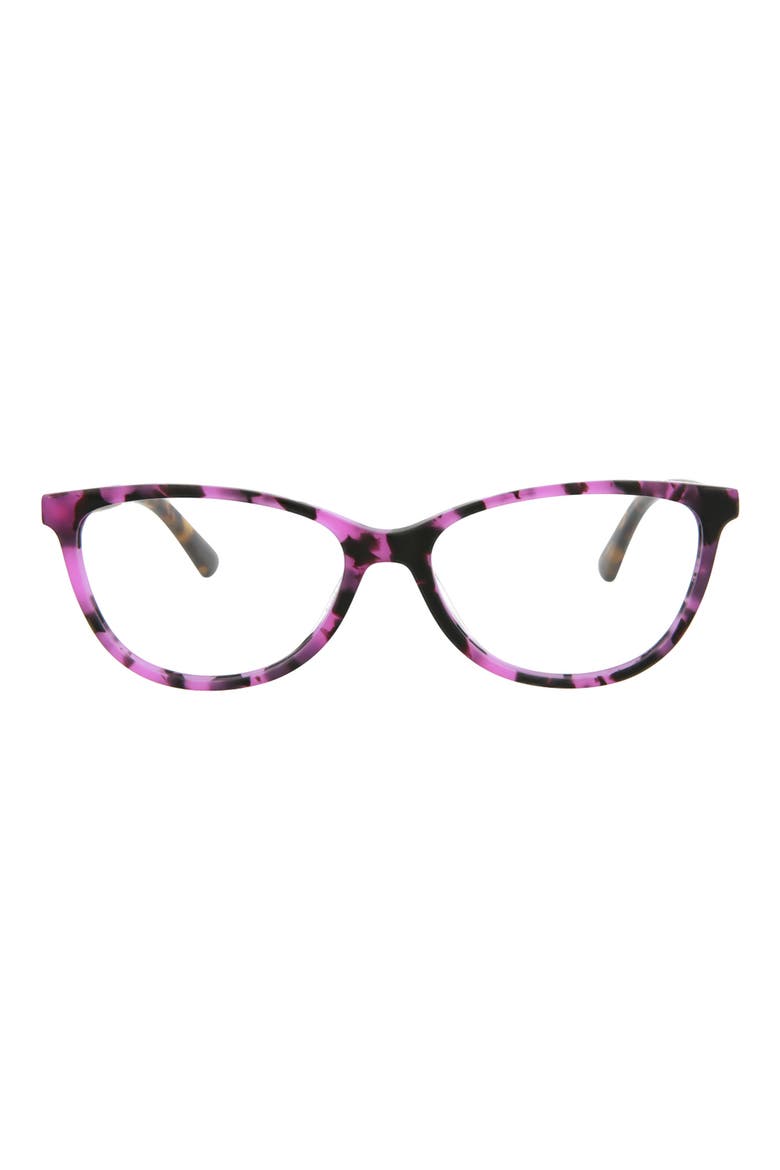 54mm Core Cat Eye Optical Glasses, Main, color, AVANA AVANA TRANSPARENT