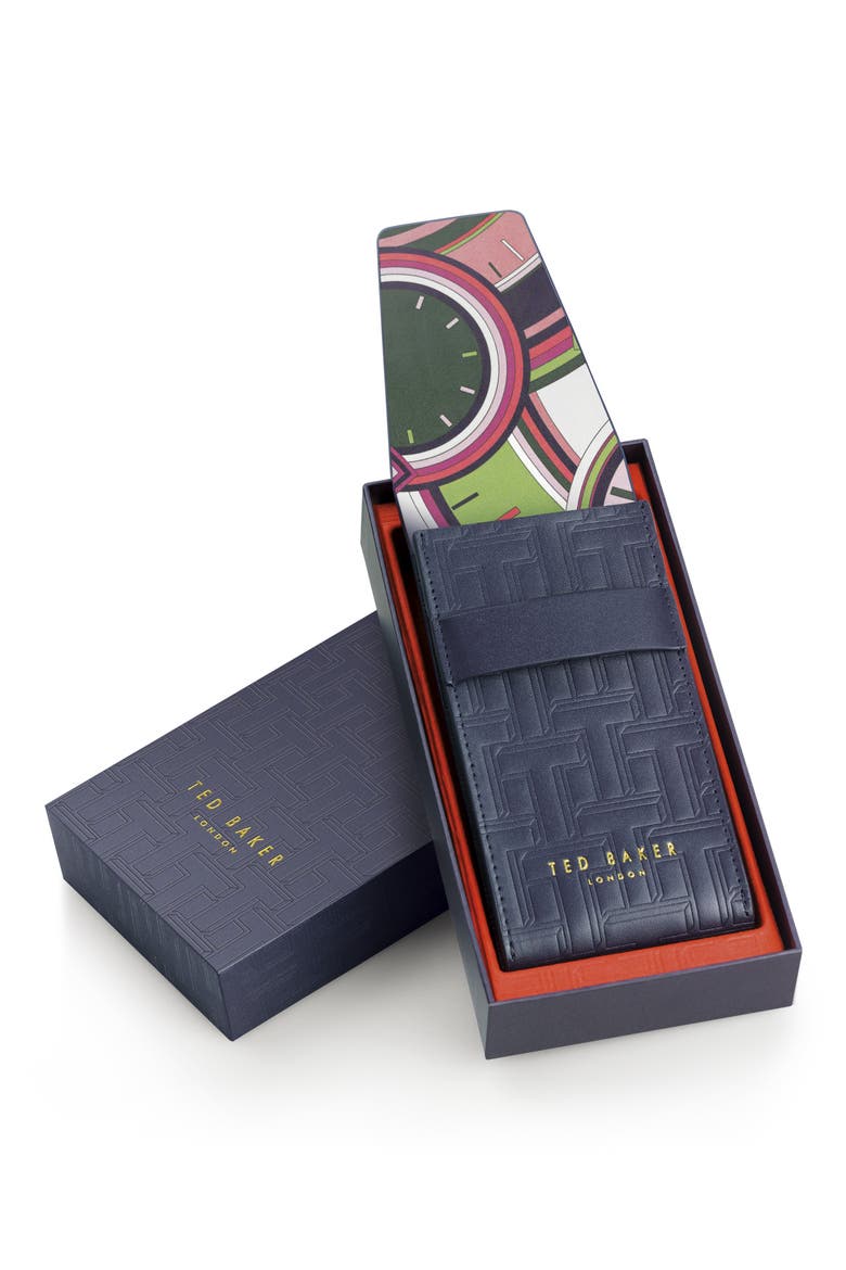 Hettie Leather Strap Watch, 37mm, Alternate, color, BLACK/ GREEN/ ROSE GOLD