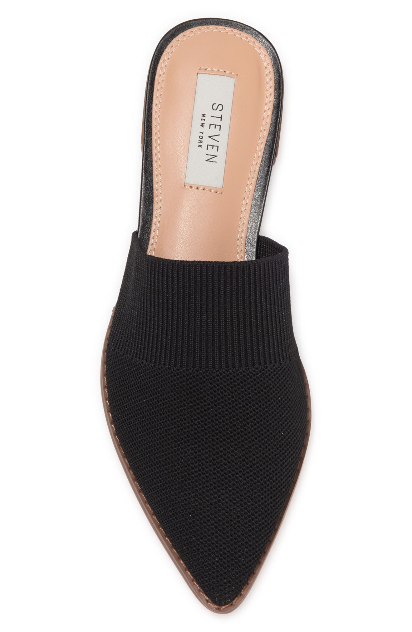 Steven New York Valdez Knit Mule, Alternate, color, Black