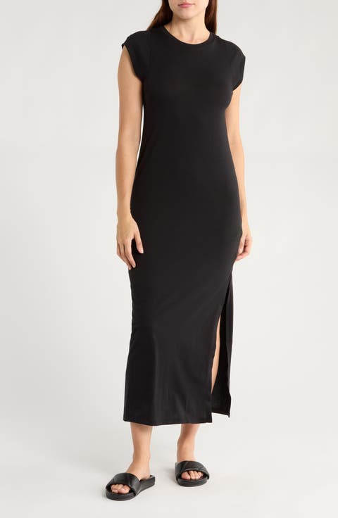 Le Muscle Cap Sleeve Maxi Dress