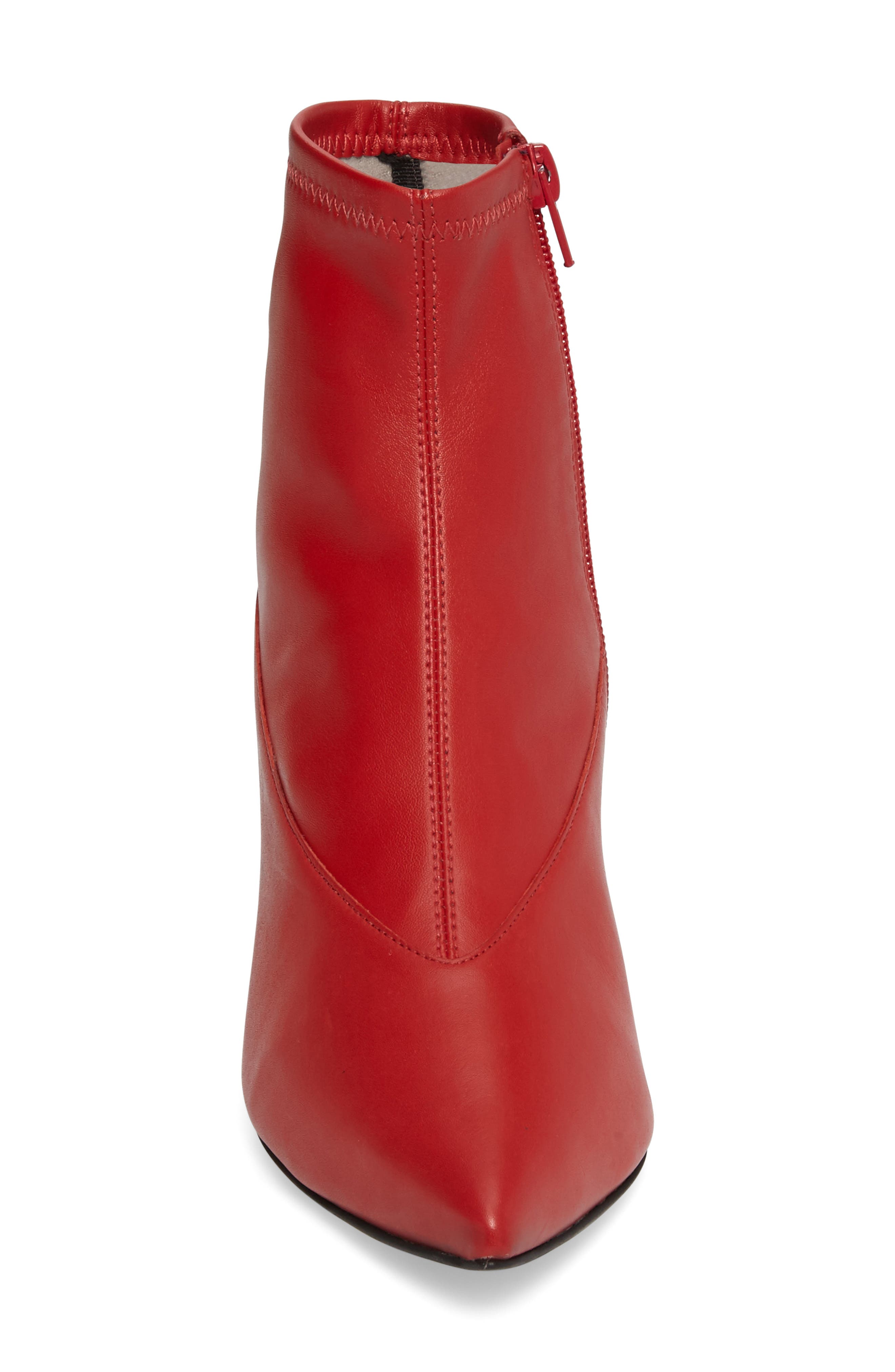 Topshop Malbec Sock Bootie, Alternate, color, 