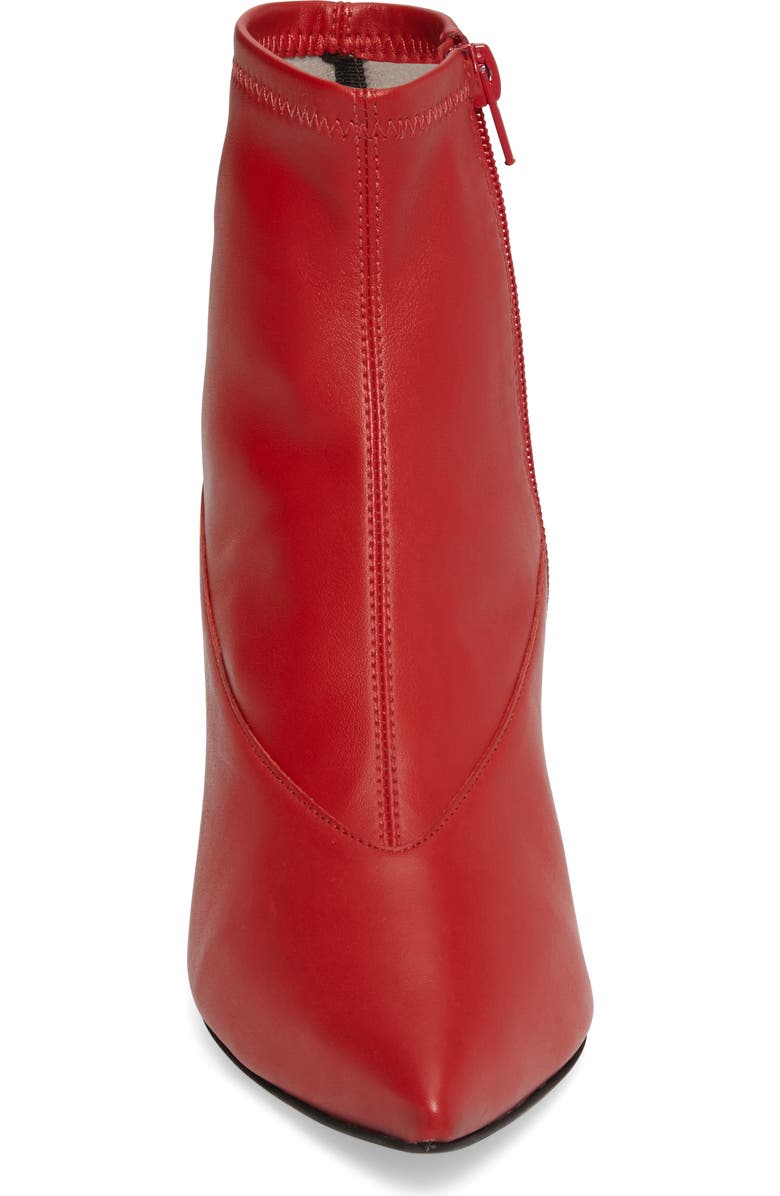 Topshop Malbec Sock Bootie, Alternate, color,