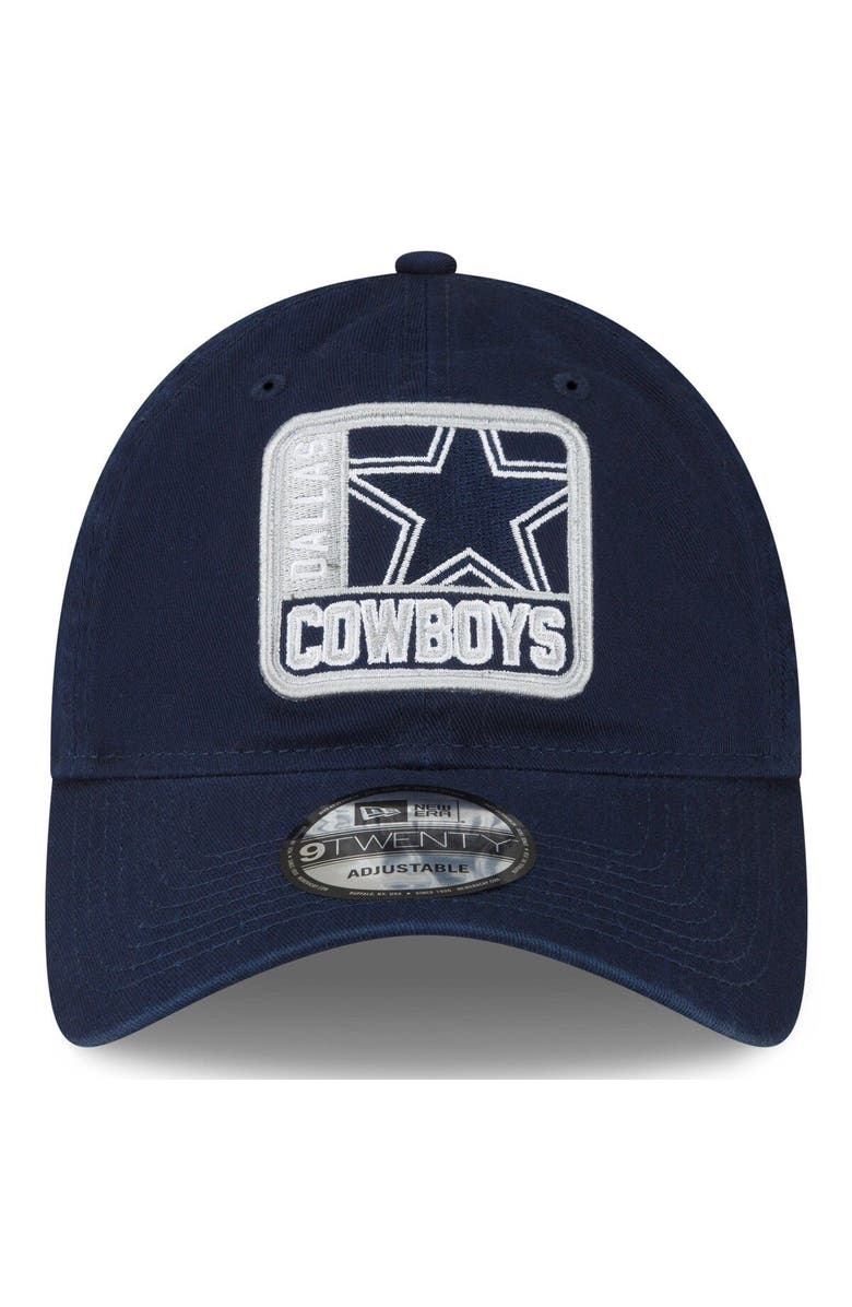 New Era Men's New Era Navy Dallas Cowboys Logo Mix 9TWENTY Adjustable Hat, Alternate, color, 