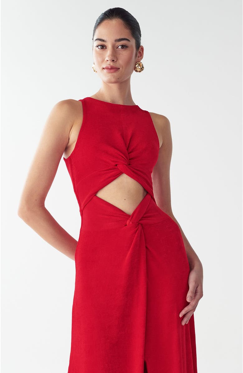 ST MRLO Malia Maxi Dress, Alternate, color, Red