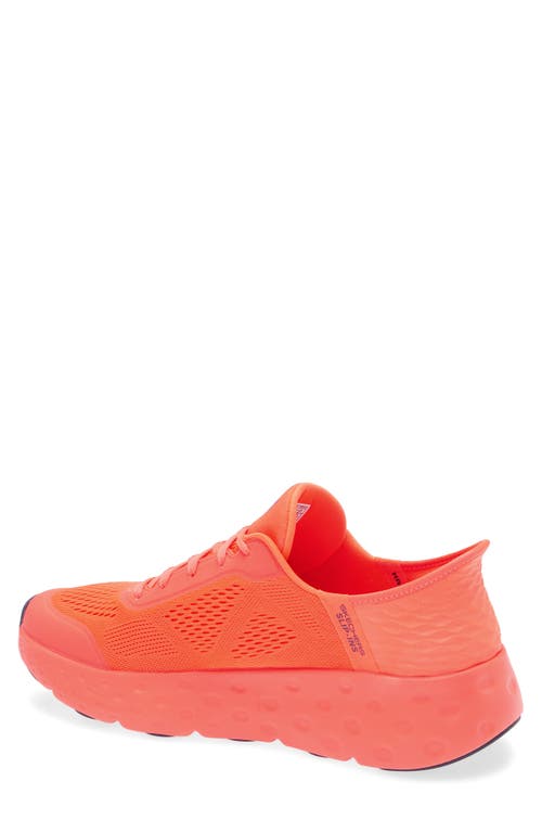 Skechers Max Cushion Slip-ins Sneaker In Coral