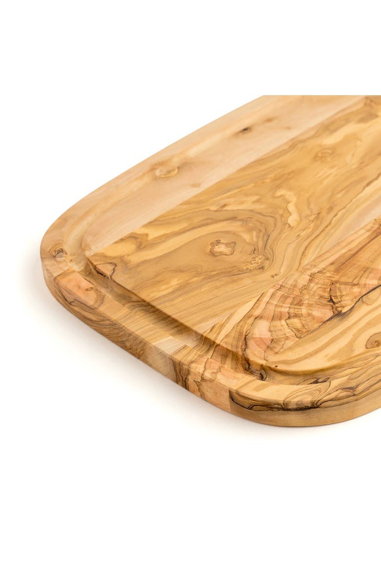 Nerro Olivewood Chopping Board, 15.75 x 11.42 x 0.71 Inch, Alternate, color, Brown