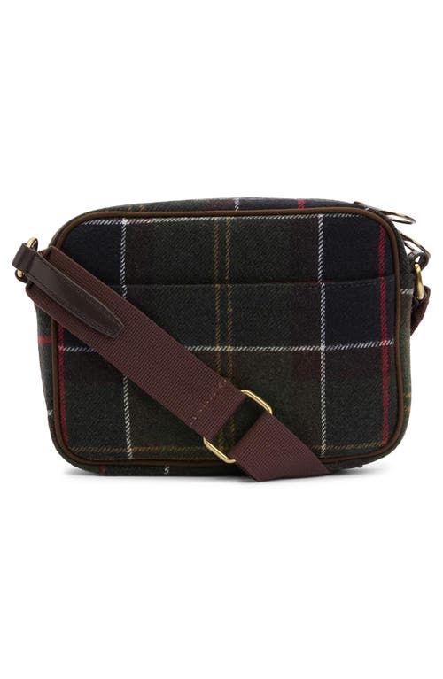 Barbour Culross Tartan Plaid Wool Blend Crossbody Bag In Multi