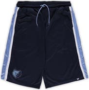 FANATICS Men's Fanatics Branded Navy Memphis Grizzlies Big & Tall Referee Iconic Mesh Shorts