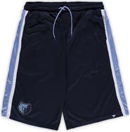 FANATICS Men's Fanatics Branded Navy Memphis Grizzlies Big & Tall Referee Iconic Mesh Shorts