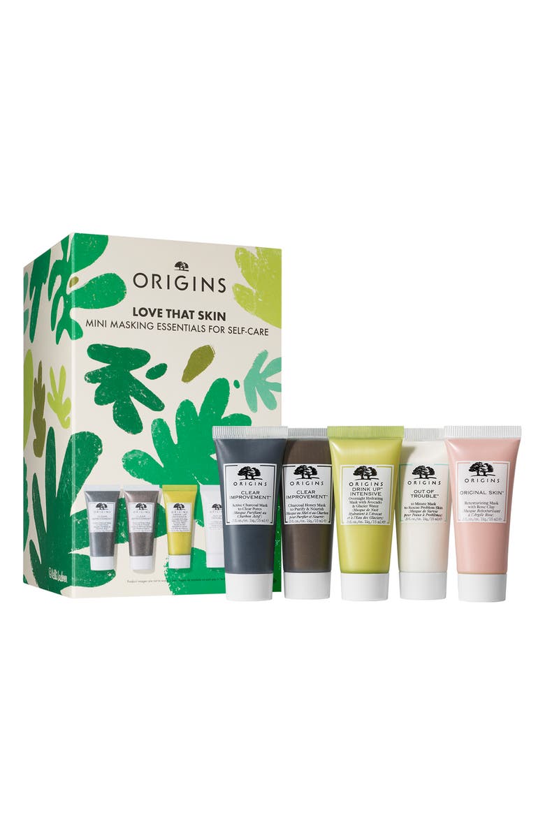 Origins Love That Skin Mini Masking Essentials for Self-Care USD $42 Value, Alternate, color, 