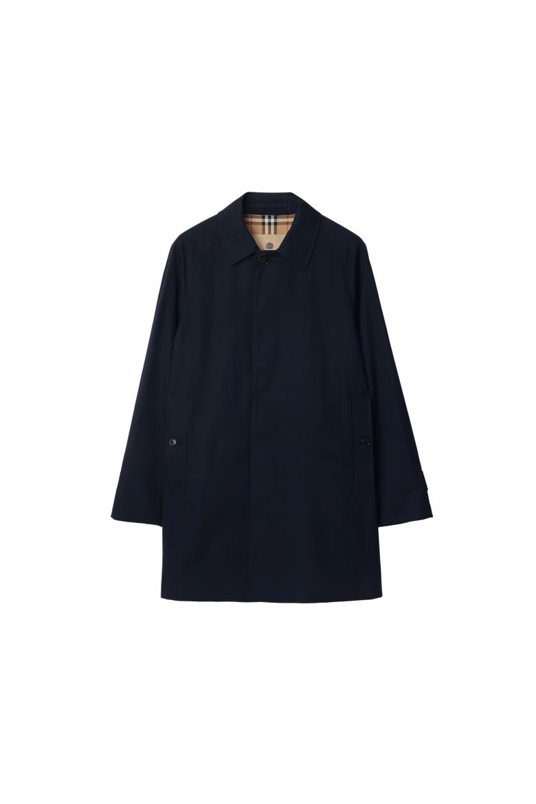 Short Camden Heritage Car Coat, Alternate, color, Coal blue